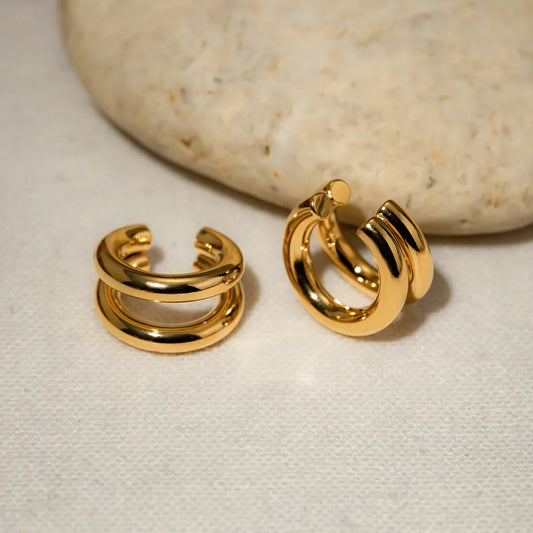 Puños De Oreja Acero Inoxidable