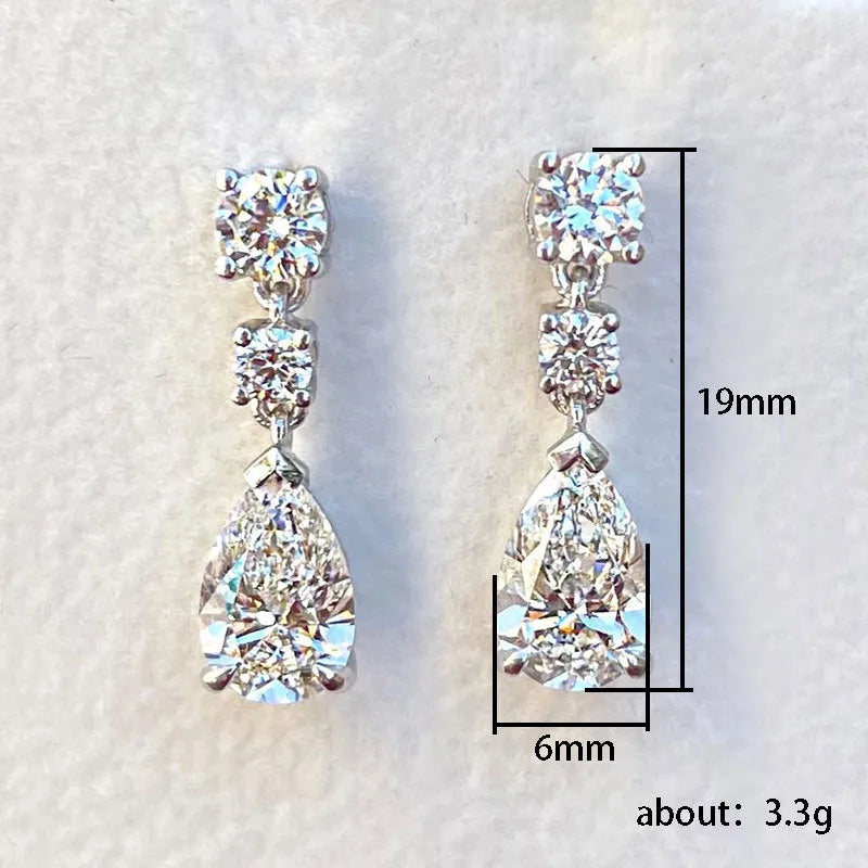 Aretes Gota Fiesta Cobre
