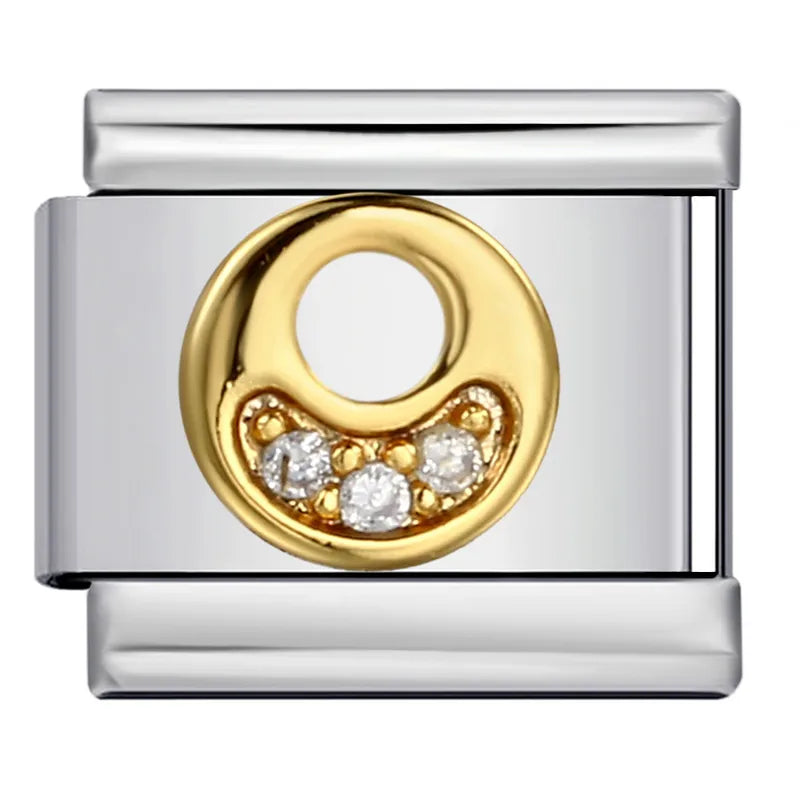 Charm Letra Acero Inoxidable