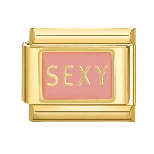 Charm Sexy Acero Inoxidable