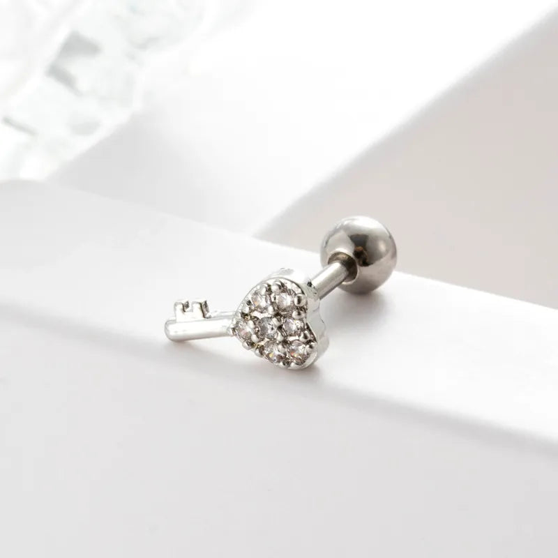 Piercing Oreja Acero Inoxidable