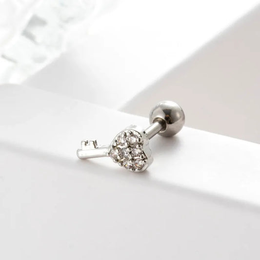 Piercing Oreja Acero Inoxidable