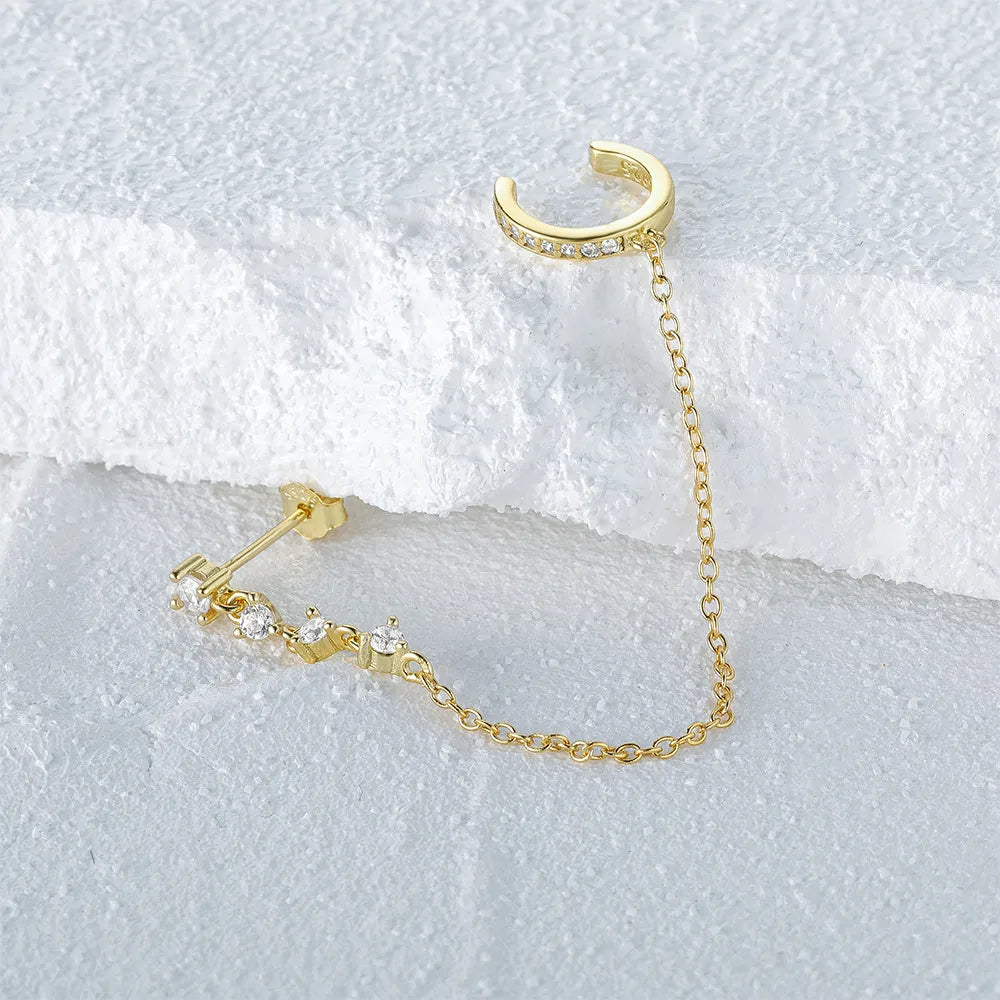 Piercing Dorado Plata De Ley 925