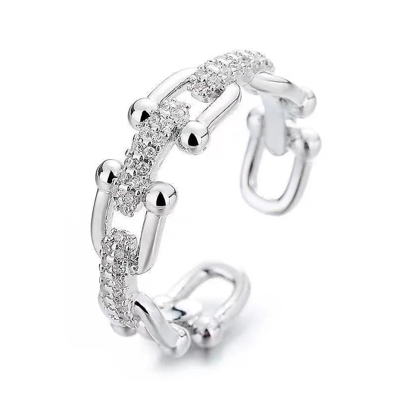 Anillo Circón Plata De Ley 925