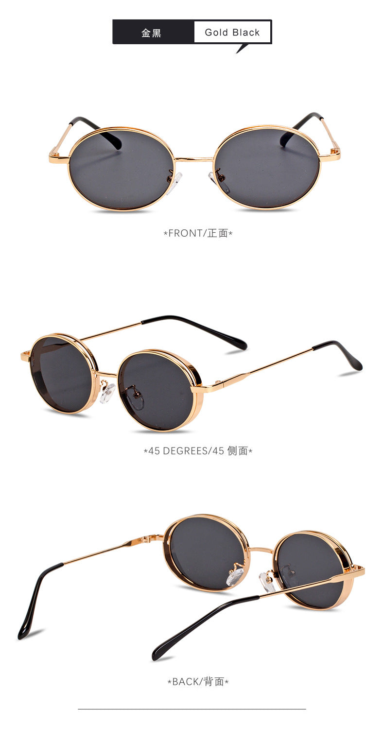 Gafas Ovaladas Marco Dorado