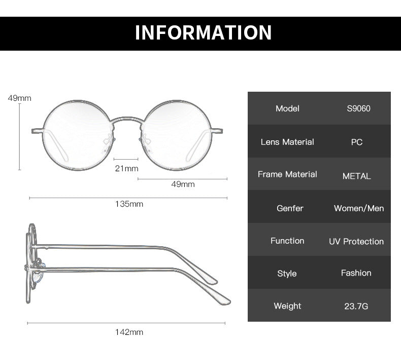 Gafas Marco Redondo Metal