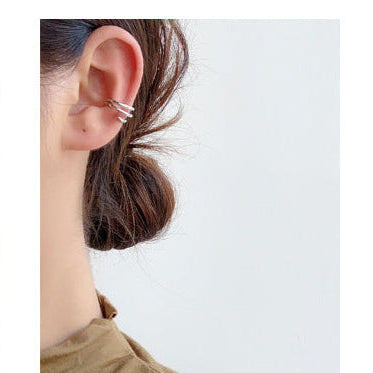 Earcuff Triple Plata S925