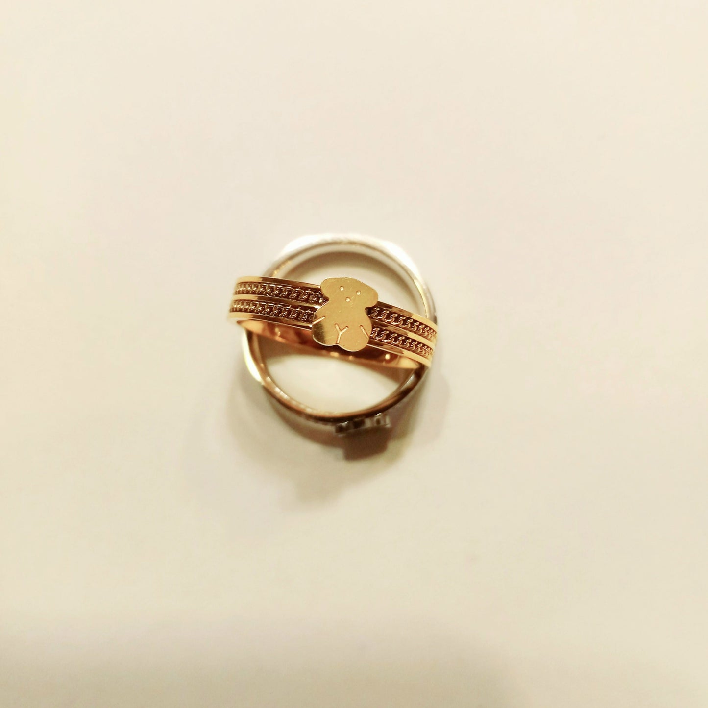Anillo Oso Acero Inoxidable