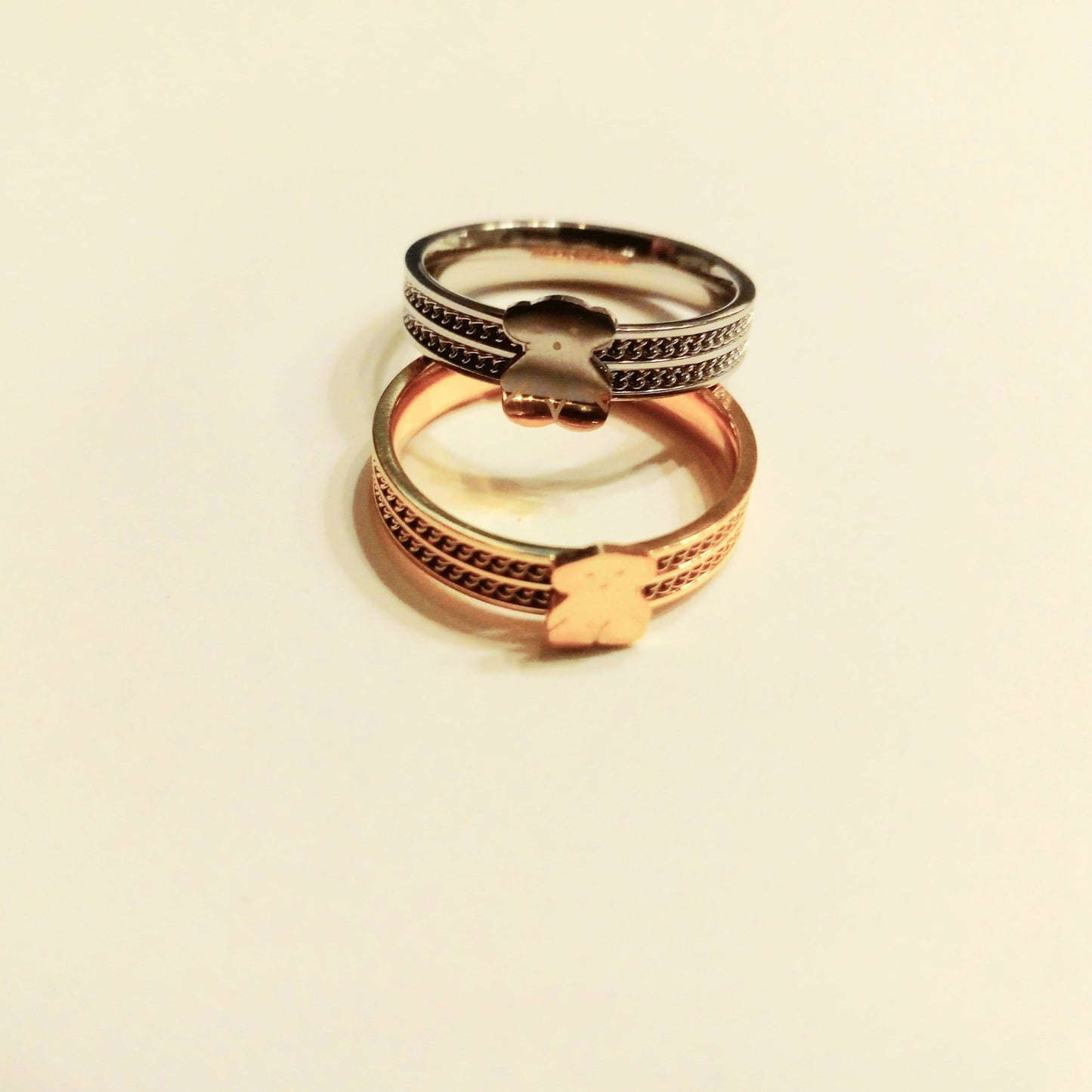 Anillo Oso Acero Inoxidable