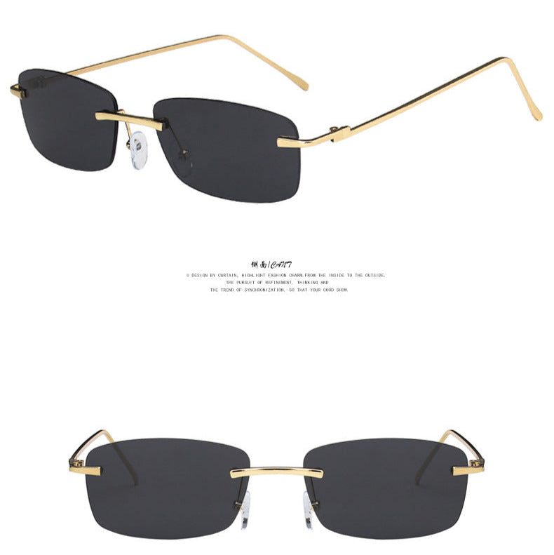 Gafas Sin Marco Rectangular