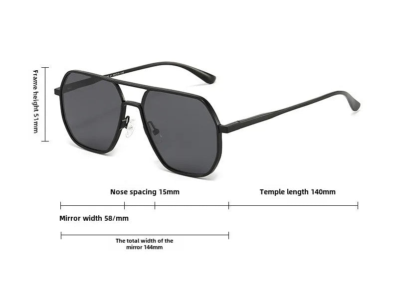 Gafas Lente Amarillo Marco Negro