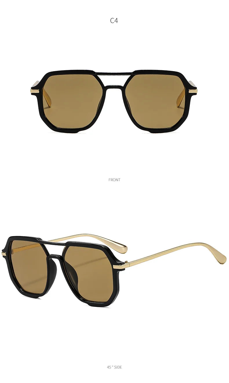 Gafas Sol Grandes Marco Negro