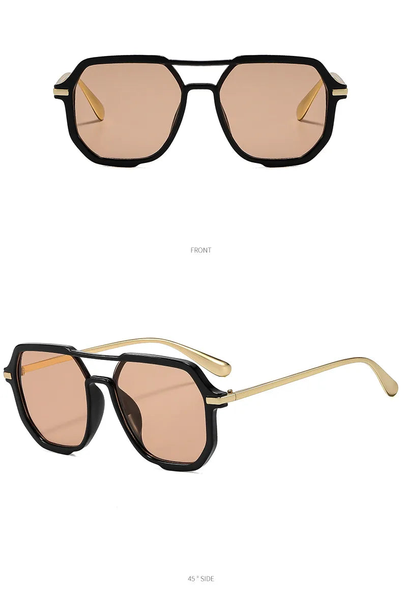 Gafas Sol Grandes Marco Negro