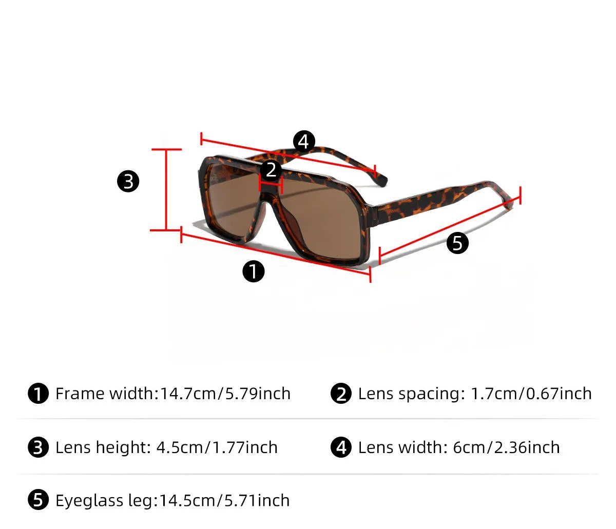 Gafas Sol Lente Amarillo Marco Negro