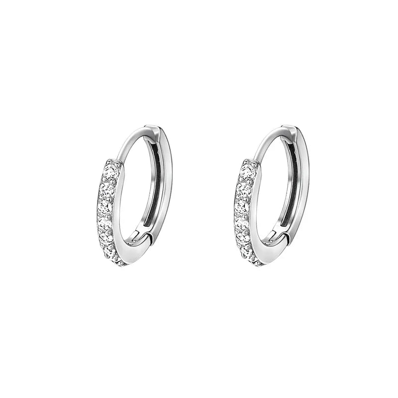 Arracadas Pequeñas Plata De Ley S925