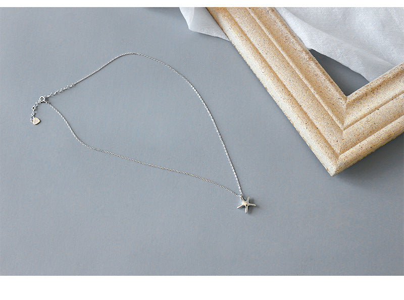 Collar Estrella de Mar Plata De Ley 925
