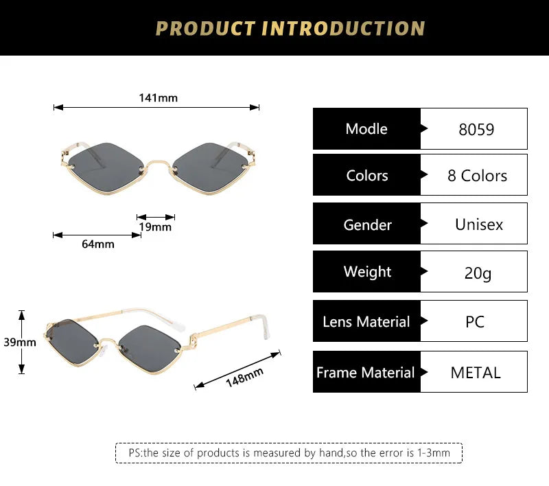 Gafas de Sol Polígono Medio Marco