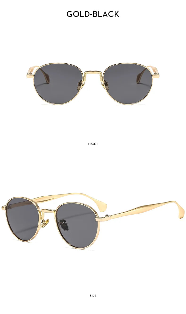 Gafas de Sol Marco Redondo Dorado