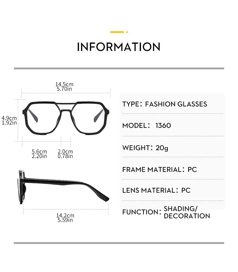 Gafas Marco Gris Transparente
