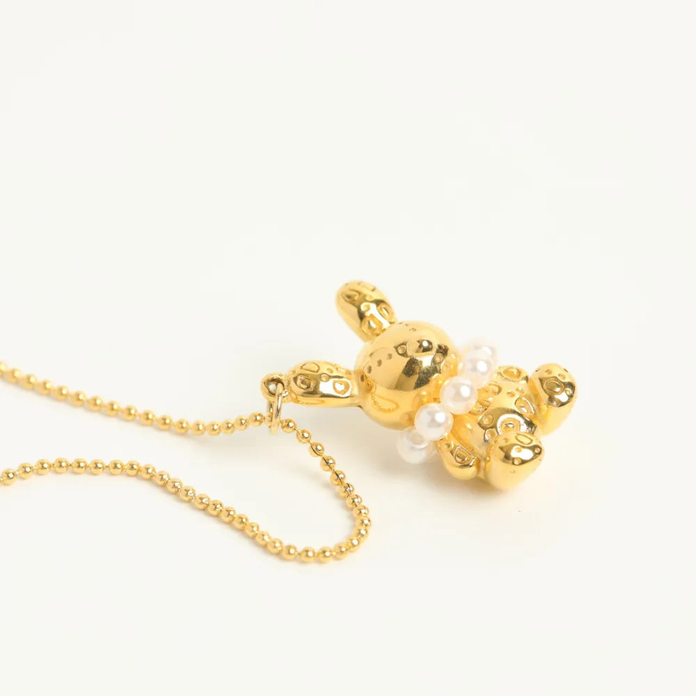 Collar Conejo Acero Inoxidable