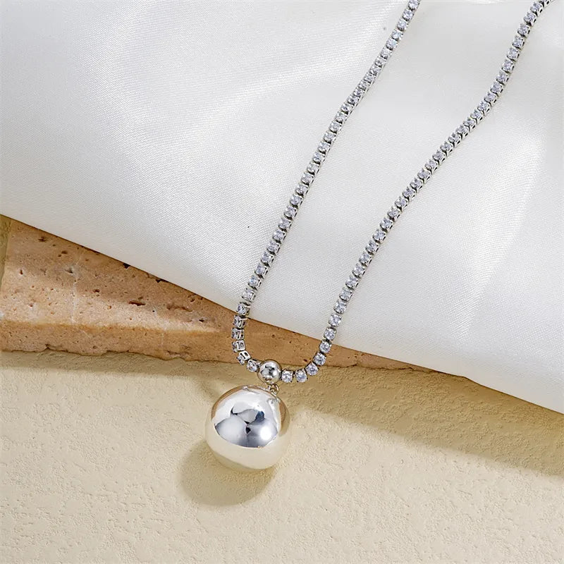 Collar Bola Circón
