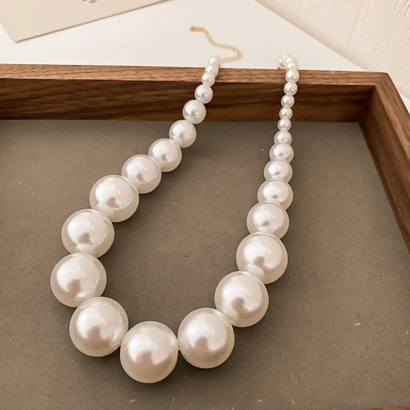 Collar Perlas Grandes