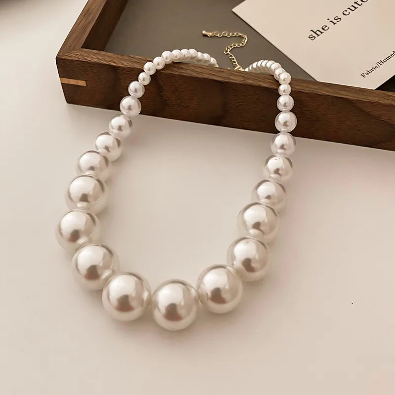 Collar Perlas Grandes