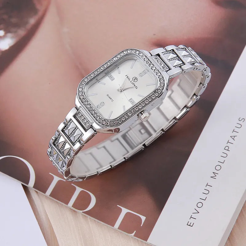 Reloj Elegante Rectangular