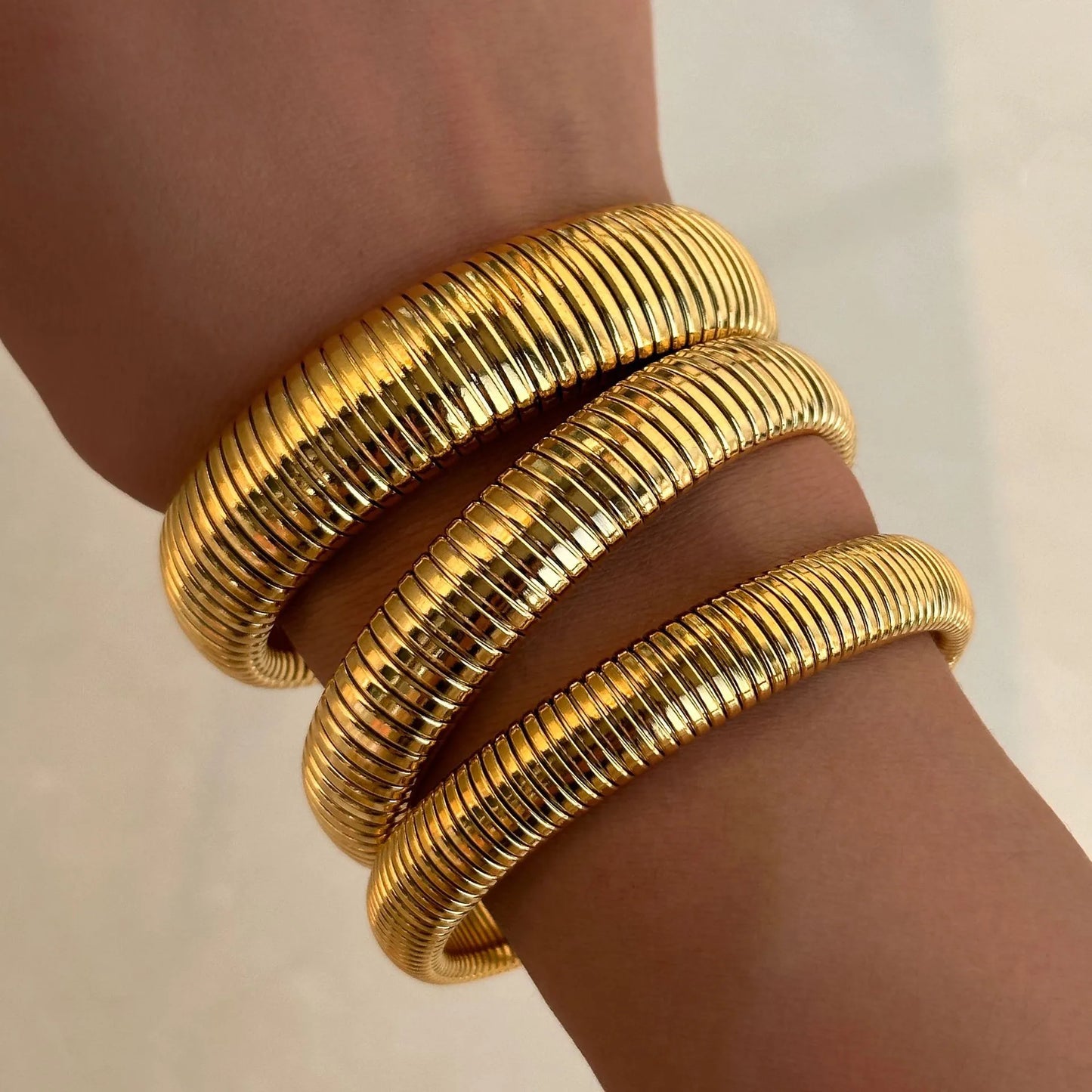 Pulsera Líneas Acero Inoxidable
