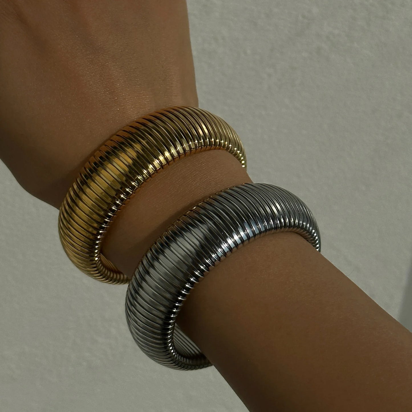 Pulsera Líneas Acero Inoxidable