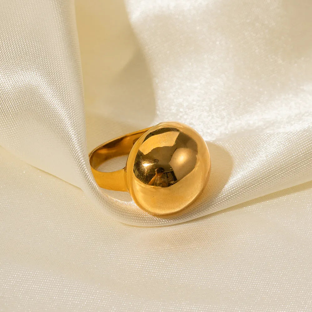 Anillo Bola Exagerado