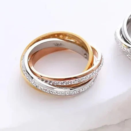 Anillo Triple Multicolor