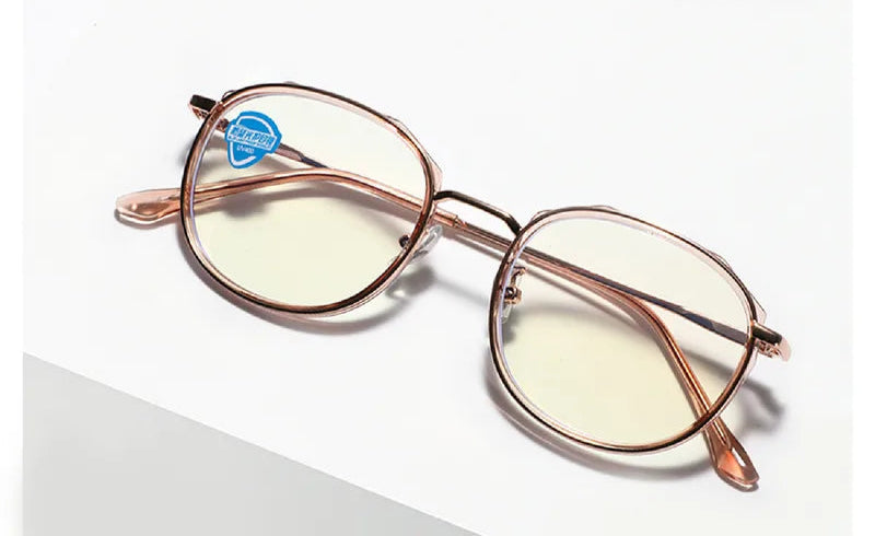 Gafas Estilo Simple Té Transparente