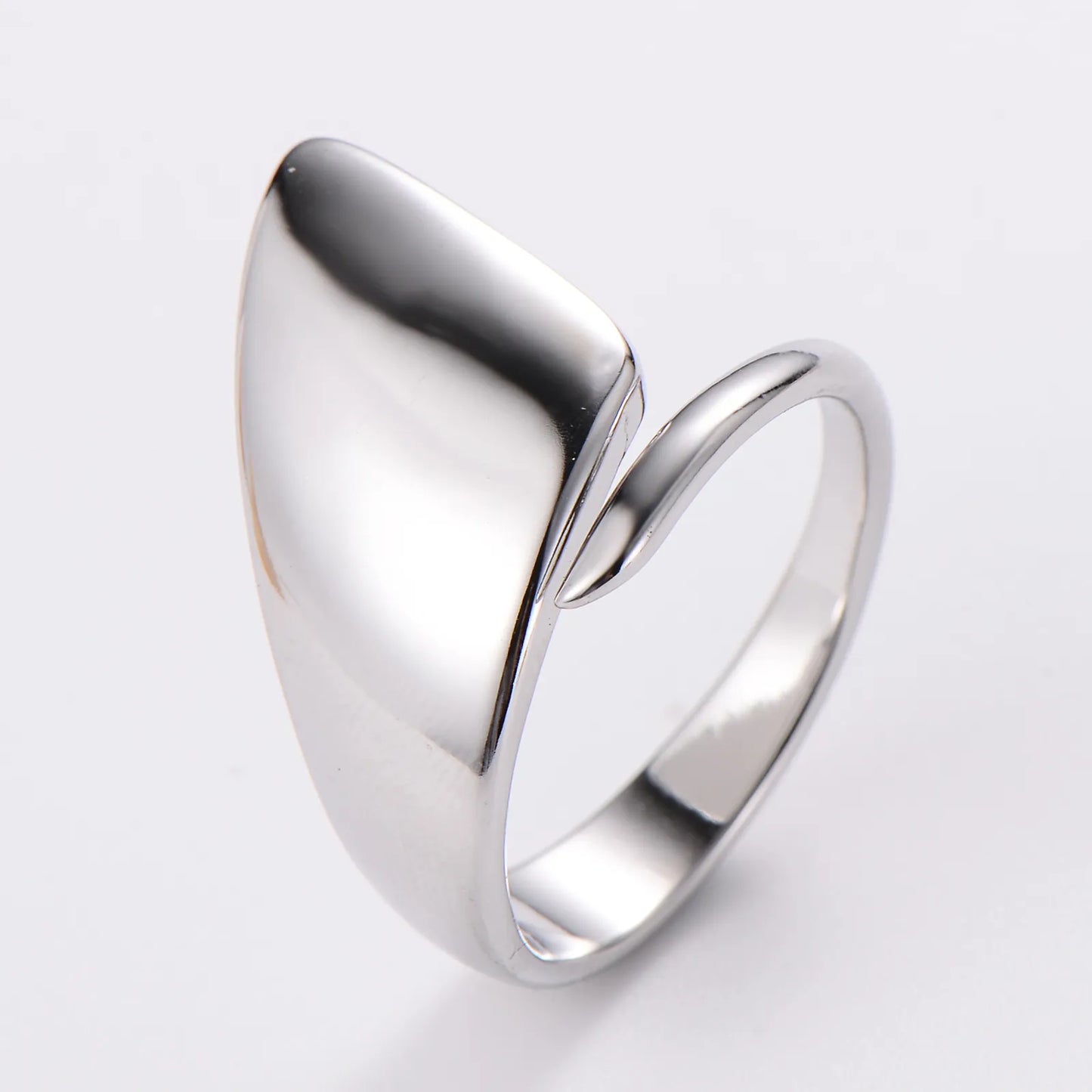 Anillo Curva Acero Inoxidable