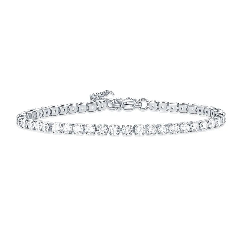 Pulsera Circón Acero Titanio