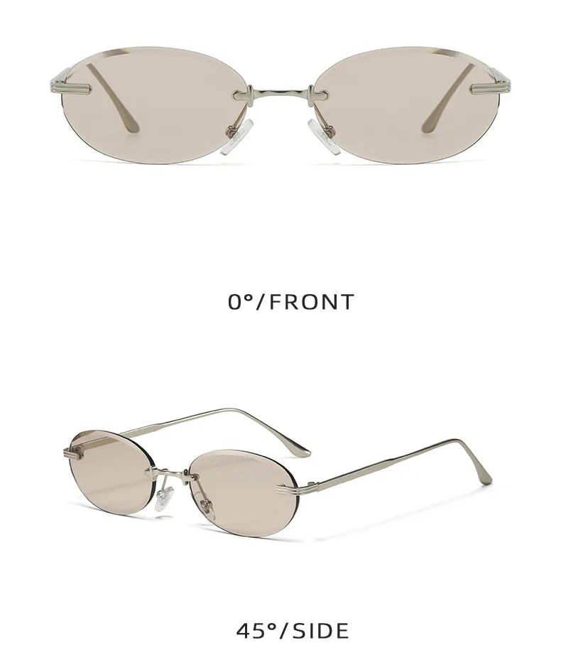 Gafas Sol Retro Ovaladas