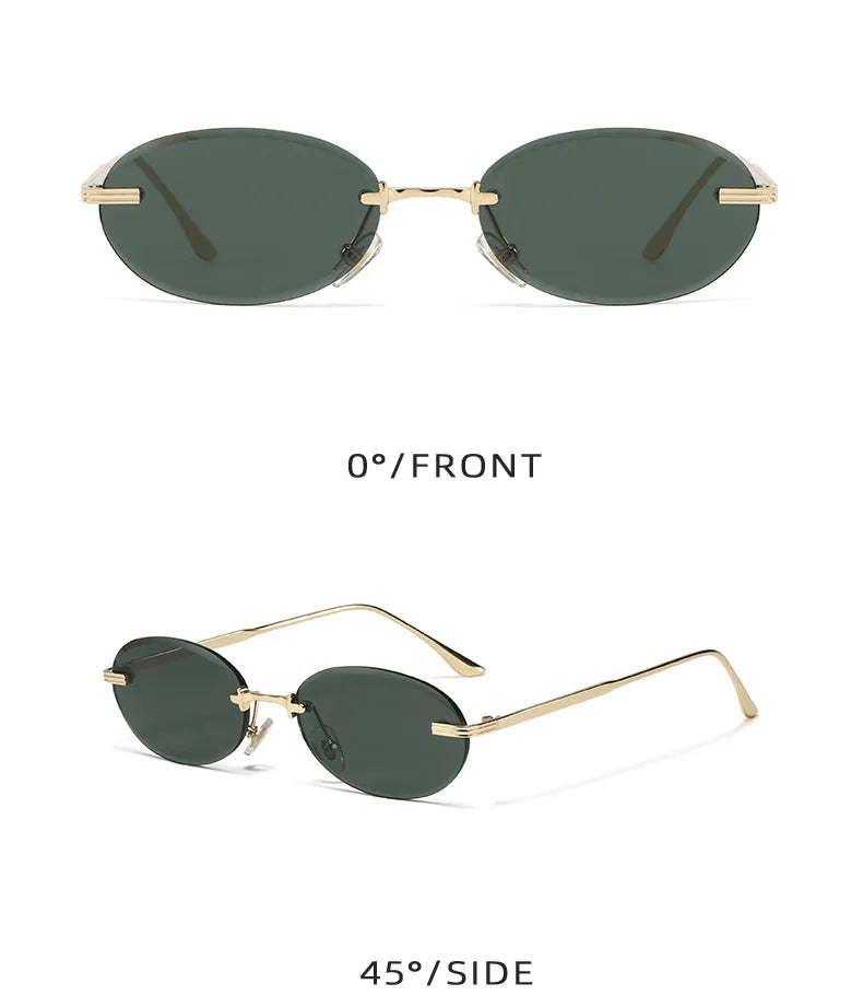 Gafas Sol Retro Ovaladas