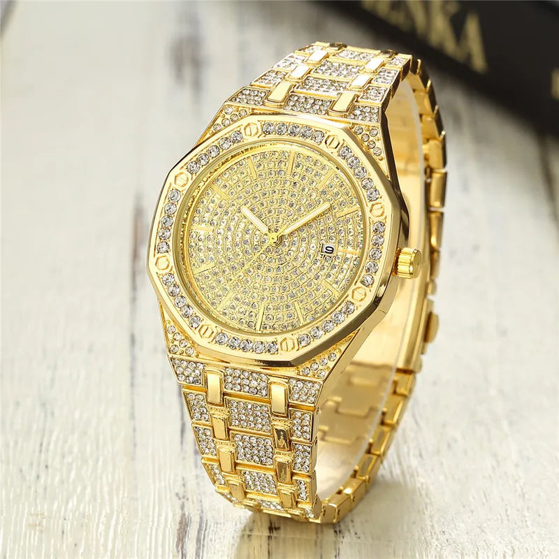 Reloj Dorado Acero Inoxidable