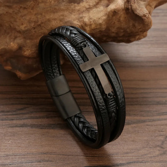 Pulsera Estilo Romano Cruz