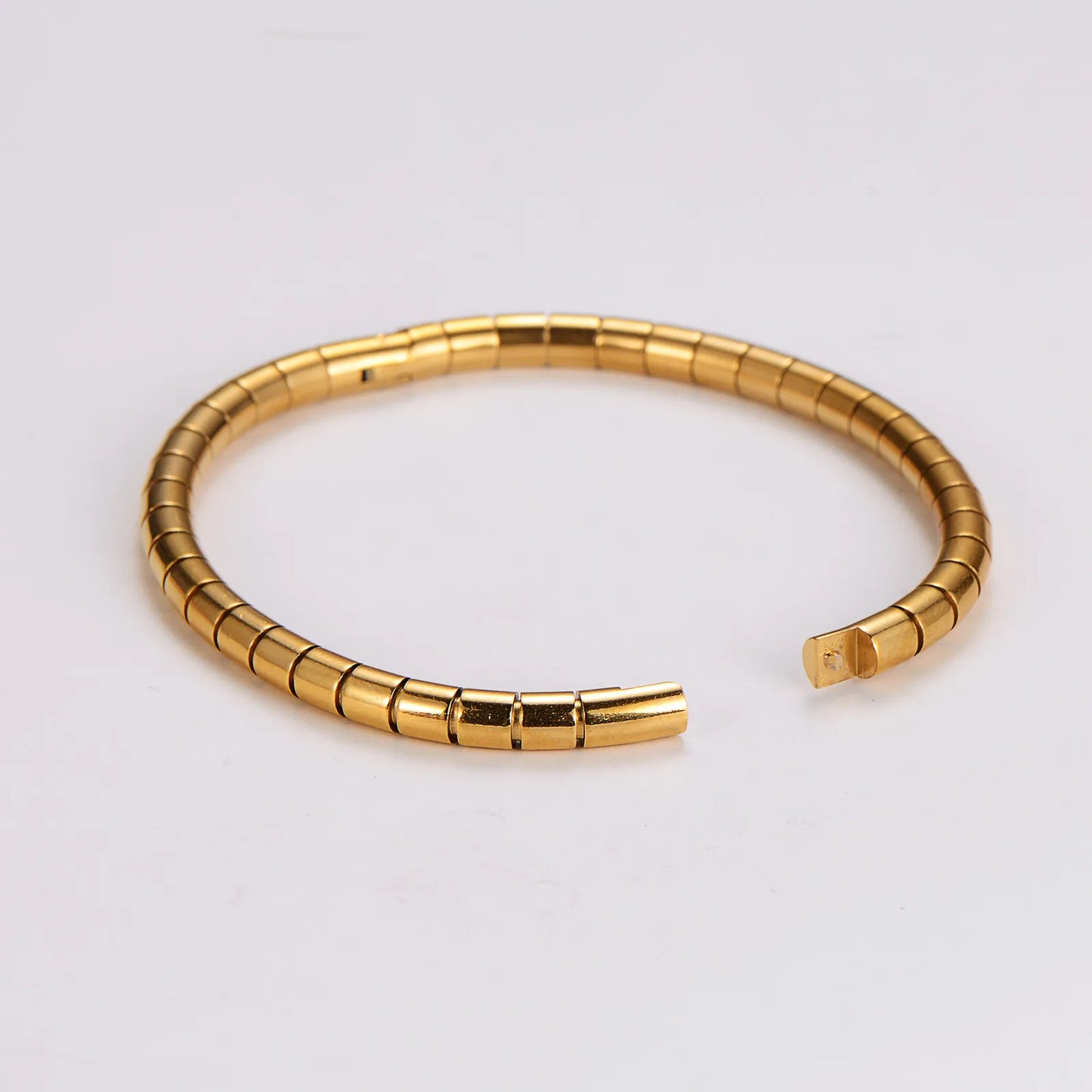 Pulsera Dorada Acero Inoxidable