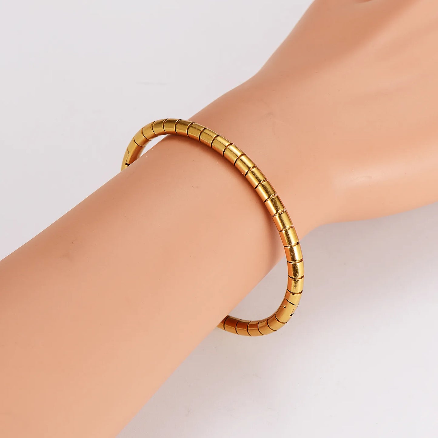 Pulsera Dorada Acero Inoxidable