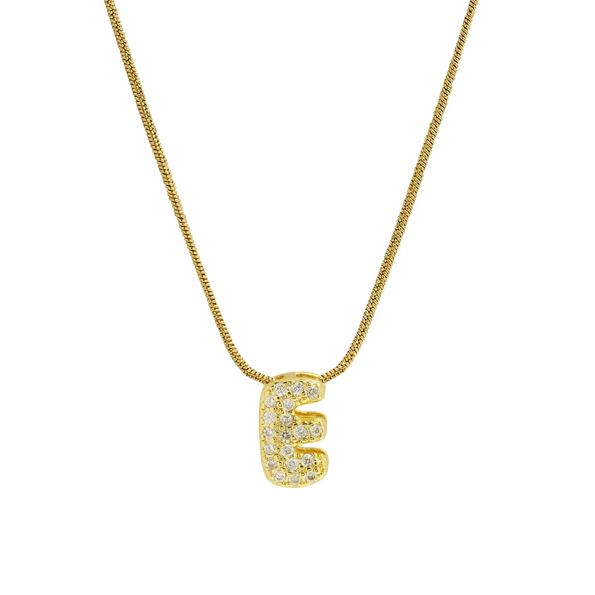 Collar Letra Acero Inoxidable