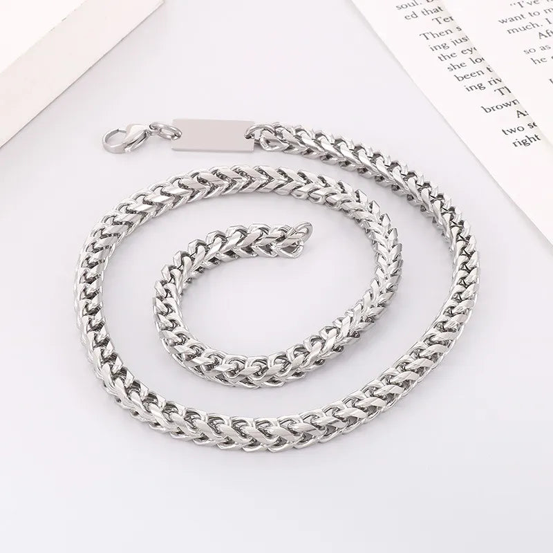 Cadena Pulsera Punk Acero Inoxidable