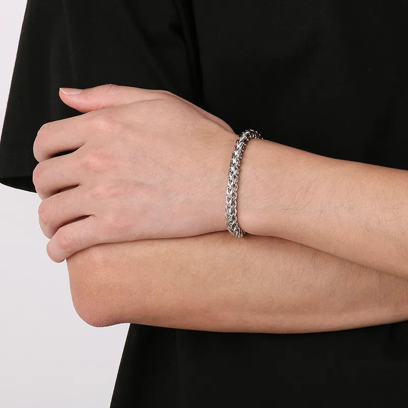 Cadena Pulsera Punk Acero Inoxidable