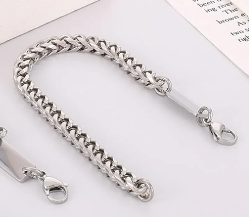 Cadena Pulsera Punk Acero Inoxidable