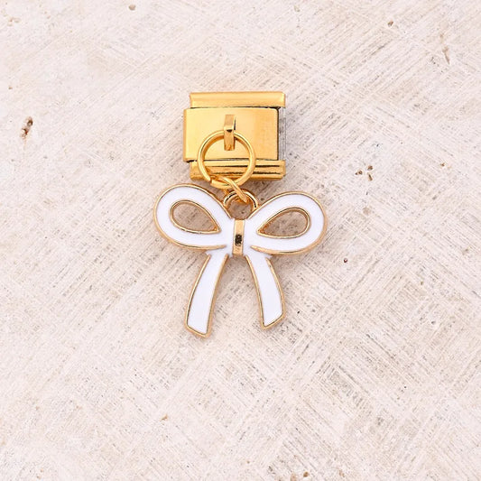 Charm Moño Acero Inoxidable