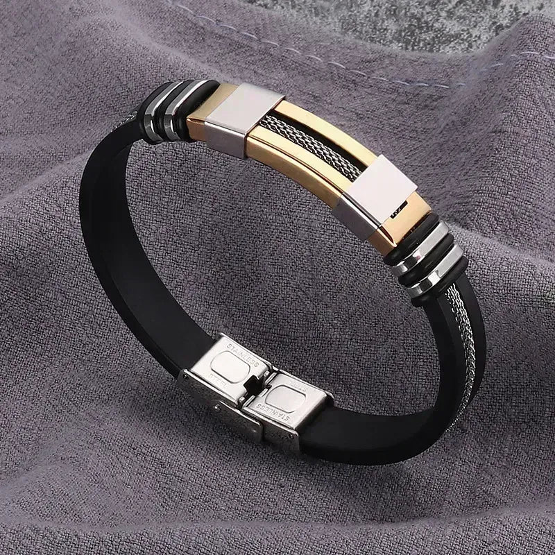 Brazalete Acero Inoxidable Gel De Sílice