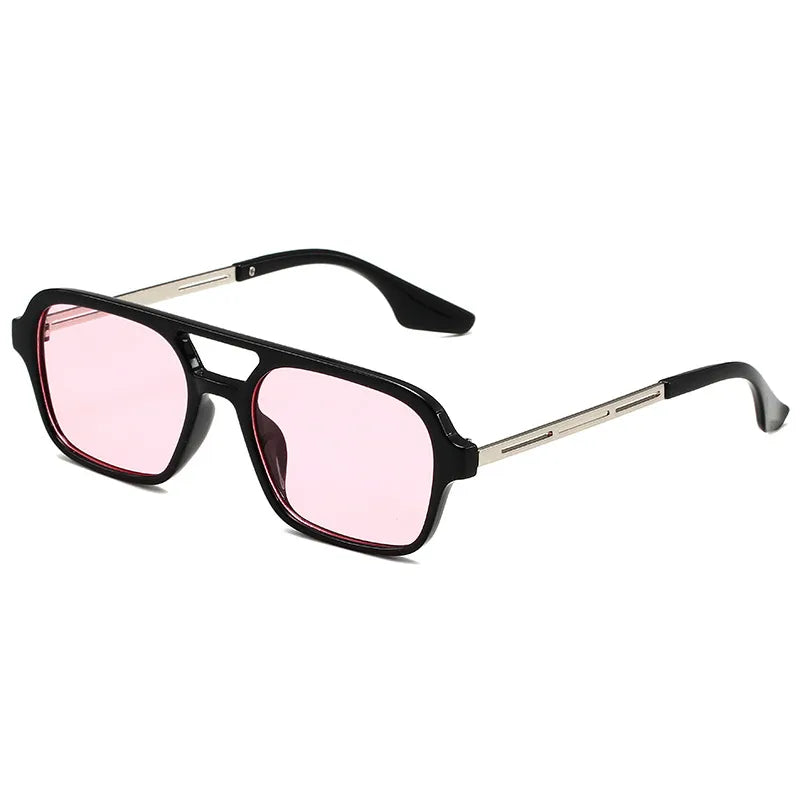 Gafas Lente Rosa Marco Negro