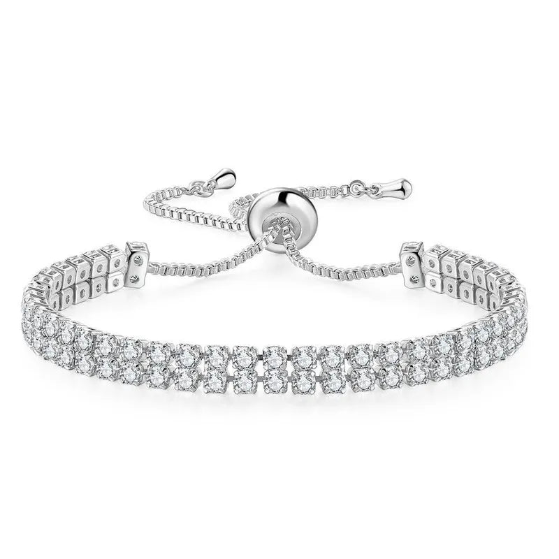 Pulsera Elegante Plateada