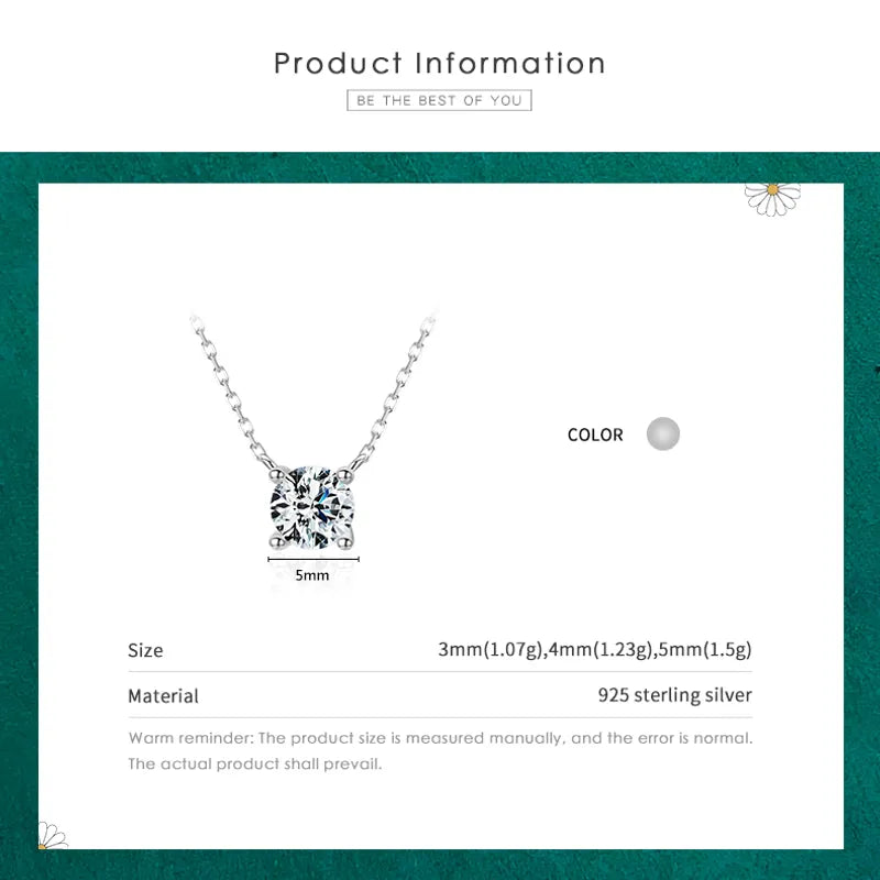 Collar Sencillo Plata Esterlina